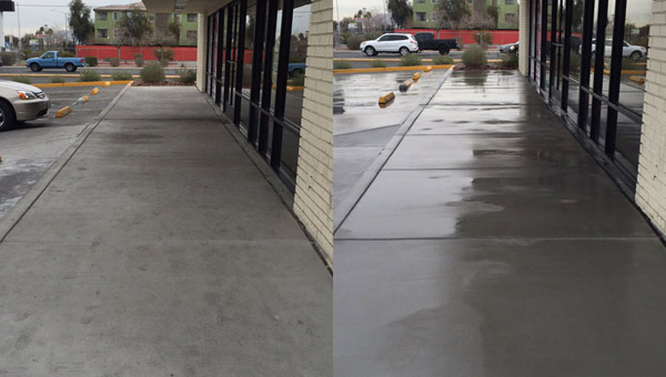 exterior commercial power wash